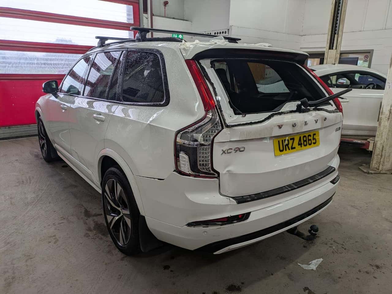 Rear End Structural Repair before 1